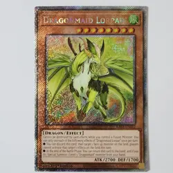 Dragonmaid Lorpar - RA03-EN022 - NM - Platinum Secret Rare - 1st ed - Yugioh - Image 1