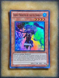 Yugioh Dance Princess of the Ice Barrier STBL-EN033 Super Rare 1st Ed NM - Image 1