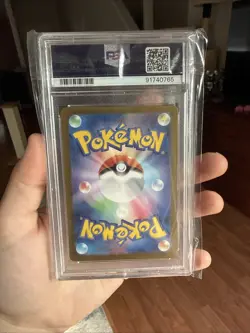 PSA 10 Greninja ex SAR 090/066 Crimson Haze sv5a 2024 Pokemon Card - Image 2