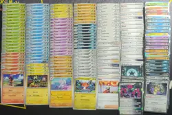 Scarlet & Violet: Paradox Rift Complete Base Set 162 Pokemon Cards No Ex - Image 1