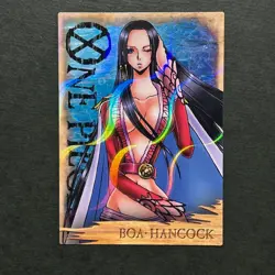 S3573 Very Rare Boa Hancock Holo No.26 Japanese One Piece x Ensky Card D6 - Image 1