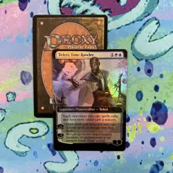 Teferi, Time Raveler Extended Art Foil Mtg Play Test Card - Image 1