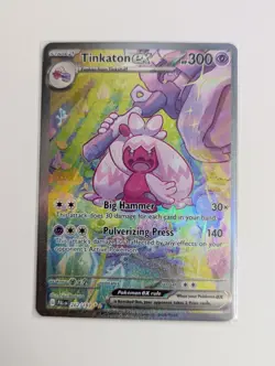 Tinkaton EX Paldea Evolved Special Illustration Rare Card 262/193 NM Condition - Image 1