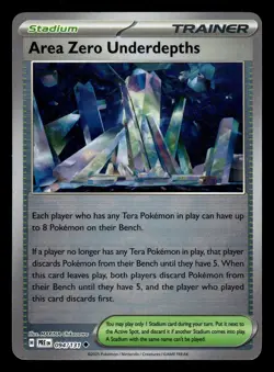 Area Zero Underdepths 094/131 Poke Ball Prismatic Evolutions Pokemon Card - Image 1