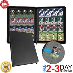 1000+ Pockets Trading Card Binder, 16 Pocket Ringless Side Loading Card Holder - Image 1