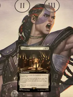Conspiracy - Extended Art - Magic MTG 2024 Assassin's Creed NM/M - Image 1