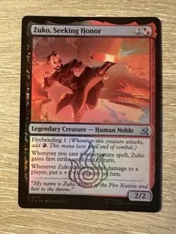 Magic The Gathering - Avatar - Zuko, Seeking Honor - Unc - Foil - 0150 - Image 1