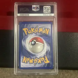 Pokemon Dark Dragonite EX Team Rocket Returns James TD Cosmos Holo #15 PSA 7 - Image 2