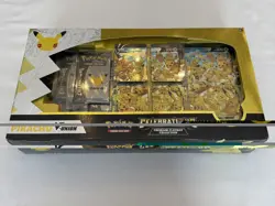 Pokemon Celebrations 25th Anniversary Pikachu V-union Premium Playmat Collection - Image 1