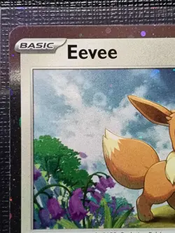 Pokemon TCG - Eevee SVP 043 Black Star Promo Holo - NM - Image 2