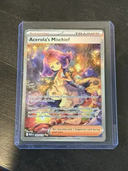 Acerola's Mischief 183/132 Pokemon TCG Me01: Mega Evolution SIR Holo - Image 1