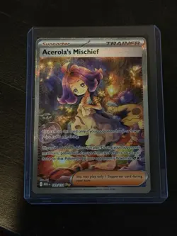 Acerola's Mischief 183/132 Pokemon TCG Me01: Mega Evolution SIR Holo - Image 2