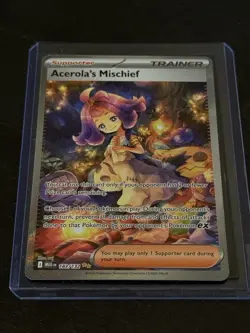 Acerola's Mischief 183/132 Pokemon TCG Me01: Mega Evolution SIR Holo - Image 3