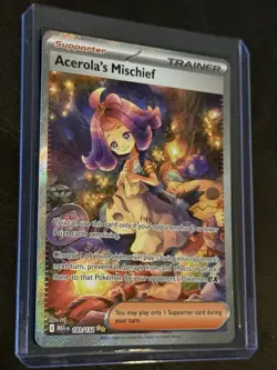 Acerola's Mischief 183/132 Pokemon TCG Me01: Mega Evolution SIR Holo - Image 4