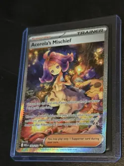Acerola's Mischief 183/132 Pokemon TCG Me01: Mega Evolution SIR Holo - Image 5