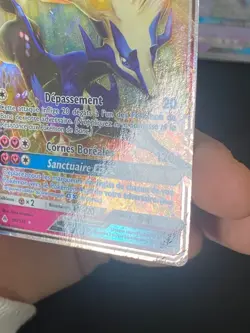CARTE POKEMON XERNEAS GX 90/131 FR ULTRA RARE SL6 LUMIERE INTERDITE - BE - Image 4
