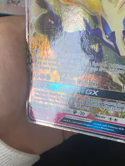 CARTE POKEMON XERNEAS GX 90/131 FR ULTRA RARE SL6 LUMIERE INTERDITE - BE - Image 5