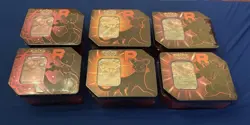 Pokemon Team Rocket Destined Rivals Journey Together Tins Lot of 6 - Image 2