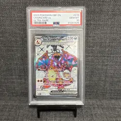 2023 Pokemon Obsidian Flams EN Charizard Ex Ultra Rare Psa 10 - Image 1