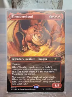 ?Themberchaud Commander Promo Tarkir: Dragonstorm MTG (Mint Condition)? - Image 1