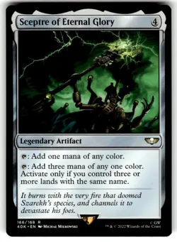 [1x] Sceptre of Eternal Glory Near Mint, English Warhammer 40,000 Commander MTG - Image 1
