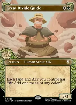 Great Divide Guide - Extended Art Showcase TLA NM MTG - Image 1