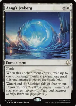 Aang's Iceberg R Avatar: The Last Airbender 5 NM MTG - Image 1