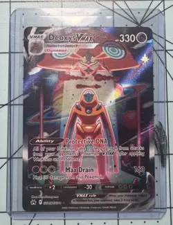 Pokemon TCG Crown Zenith Galarian Gallery Deoxys VMAX GG45/GG70 English - Image 1
