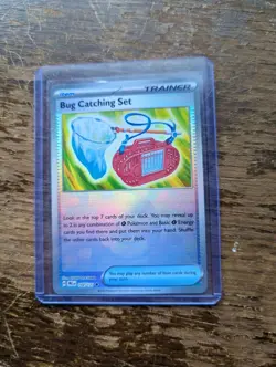 Pokemon TCG Bug Catching Set Pokeball Card 102/131 Prismatic Evolutions Foil - Image 1