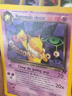 CARTE POKEMON HYPNOMADE OBSCUR 26/82 FR RARE WIZARDS TEAM ROCKET - TBE - Image 2