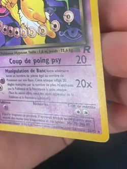 CARTE POKEMON HYPNOMADE OBSCUR 26/82 FR RARE WIZARDS TEAM ROCKET - TBE - Image 5