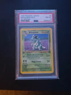 1999 Pokemon 1st Edition Nidoqueen 07/64 Jungle Holo Rare - Image 1