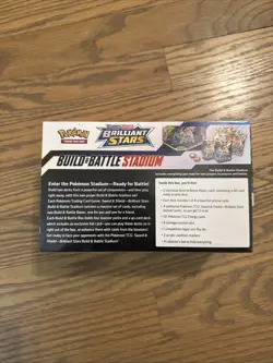 Pokemon TCG - Sword & Shield Brilliant Stars: Build and Battle Stadium - NEW - Image 2