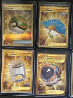 Pokemon SWSH-SV-SuMo Secret Rare Trainer Lot - 10 Cards - Image 2