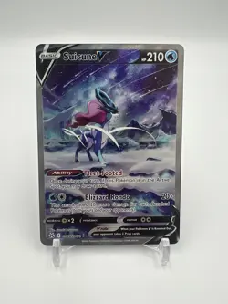 Pokemon Suicune V GG38/GG70 Crown Zenith: Galarian Gallery Ultra Rare - Image 1