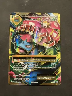 Pokemon TCG Mega-Venusaur-EX Evolutions Holo Full Art Ultra Rare Card 100/108 - Image 1