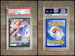 Pokemon TCG PSA 10 Duraludon V 2020 SWSH Champion's Path 047/073 Holo - Image 1