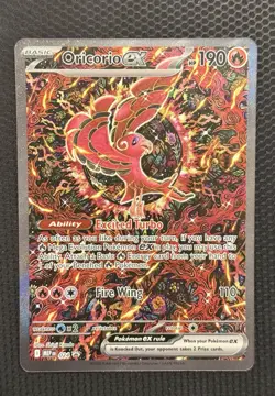ORICORIO EX 024 Phantasmal Flames UPC Black Star Promo Pokemon TCG Minty - Image 1