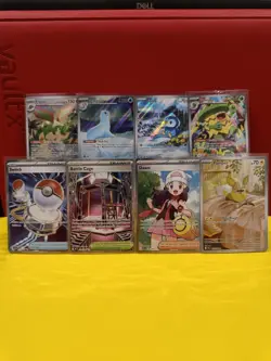 8x Phantasmal Flames Full Art / IR Pokemon Cards Bundle - Piplup, Dawn, Flygon.. - Image 1