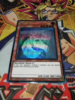 Cyber Dragon gfp2-en178 1st Edition (NM/VLP) Ghost Rare Yu-Gi-Oh! - Image 2