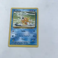 Vintage Pokemon Magikarp 35/102 TCG Base Set Uncommon Wizards Of The Coast Card - Image 1