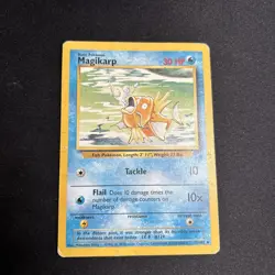 Pokemon Card Magikarp 35/102 Base Set Unlimited - Image 1