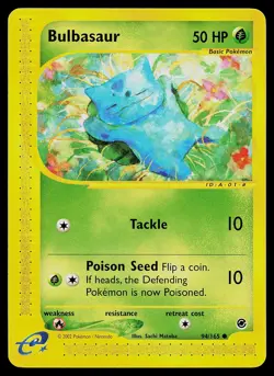 Pokemon Card - Bulbasaur Expedition 94/165 Non-Holo - Image 1