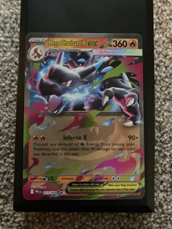Mega Charizard X EX 13/94 Phantasmal Flames Card - Image 1