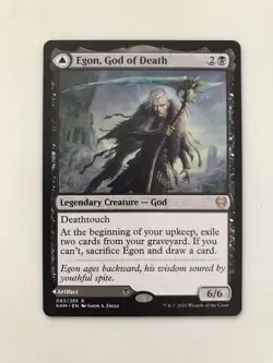 Egon God of Death / Throne MTG Magic the Gathering Card NM Mint Kaldheim KHM - Image 1