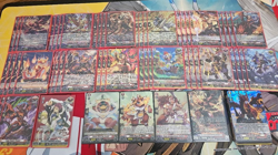 CFV Dragon Empire DZ 50 Card Deck Fiery Immolation Dragon, Kotihblaze + Extras - Image 1