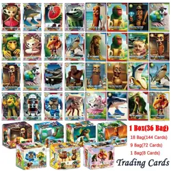 Inspired 8/288Pcs Italian Brainrot Tungtungtung Tralala Trading Cards Game Gift - Image 4