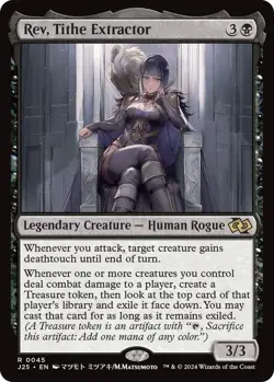 MTG Foundations: Jumpstart - Rev, Tithe Extractor (Anime Art) - Image 1