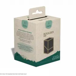Ultimate Guard Return to Earth Boulder 100+ Deck Box - BLACK - Image 1