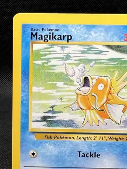 Pokemon TCG Base Set 2 Magikarp Non Holo Uncommon 50/130 VLP - Image 2
